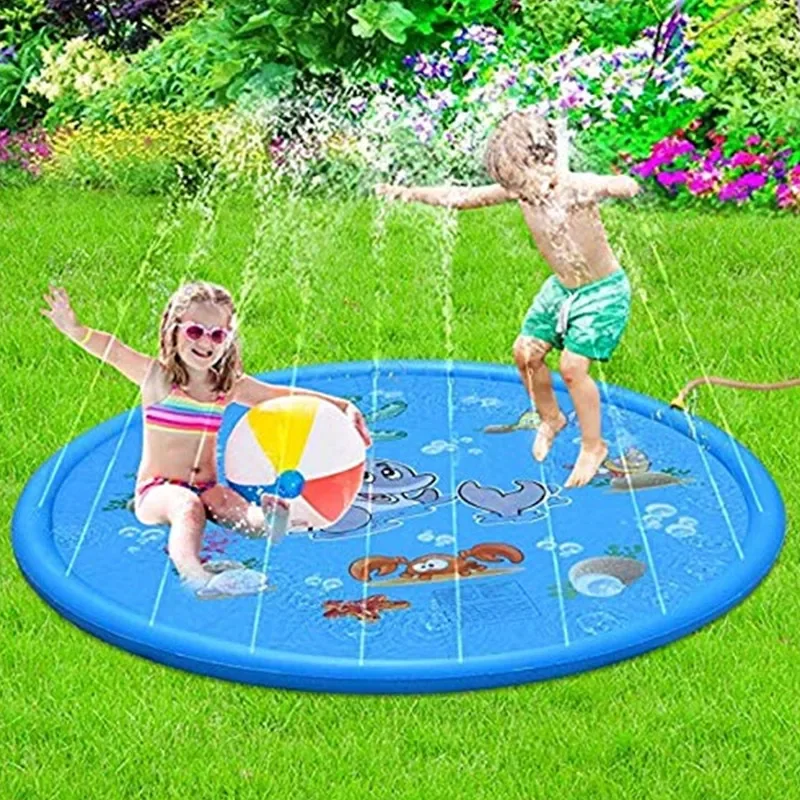 100/170cm Kids Inflatable Wate - đánh giá và giá Sprinkler Splash Pad