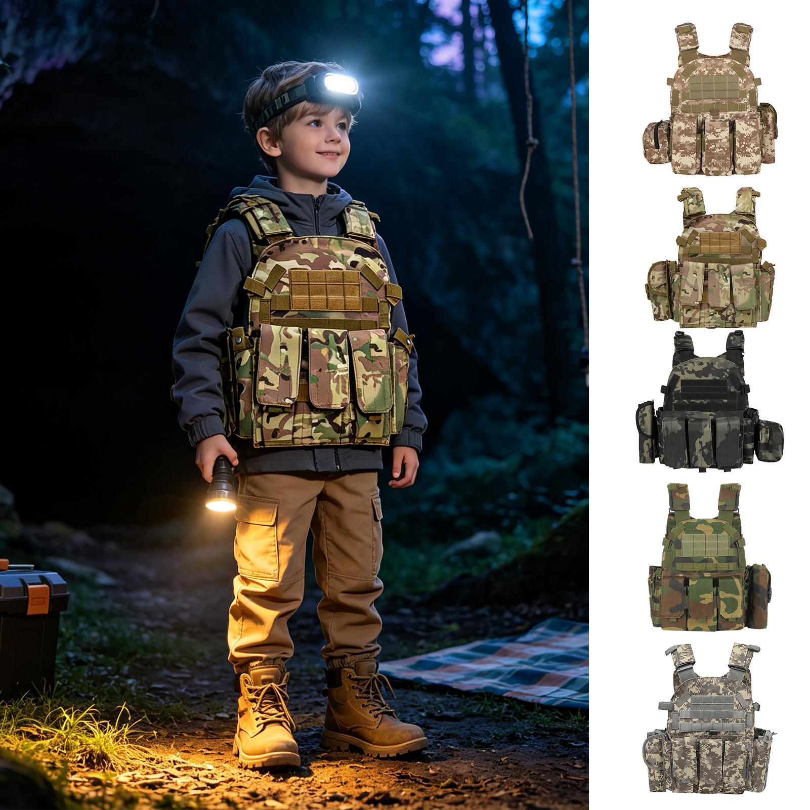 Airsoft Kids Vest Adjustable O - đánh giá và giá Kids Outdoor Vest