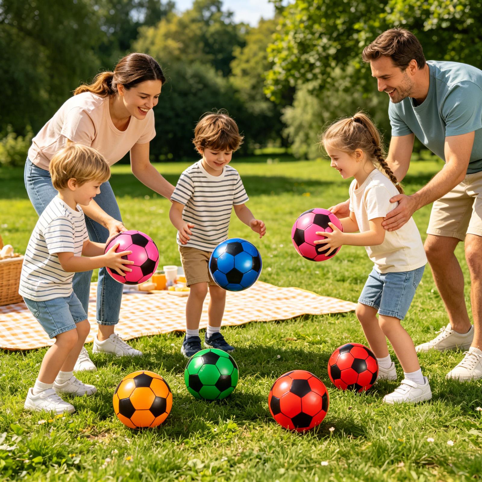 Soccer Ball Inflatable 6 Piece - đánh giá và giá Kids Outdoor Yard Toys