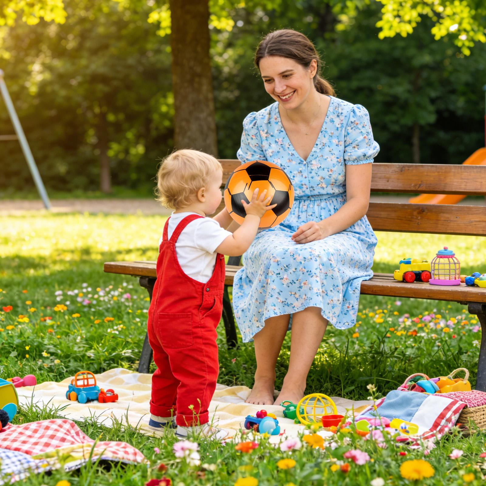 Soccer Ball Inflatable 6 Piece - đánh giá và giá Kids Outdoor Yard Toys