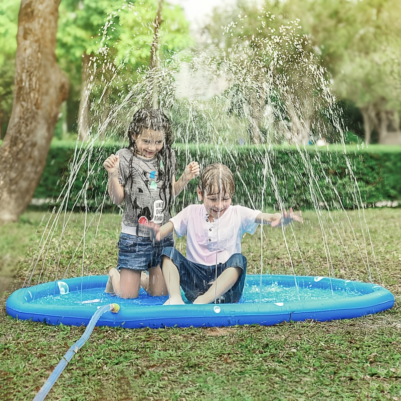 Children Play Spray Mat 100cm  - đánh giá và giá Kids Outdoor Water Sprinkler