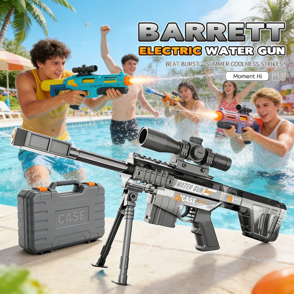 Electric Automatic Sniper Wate - đánh giá và giá Kids Outdoor Yard Games