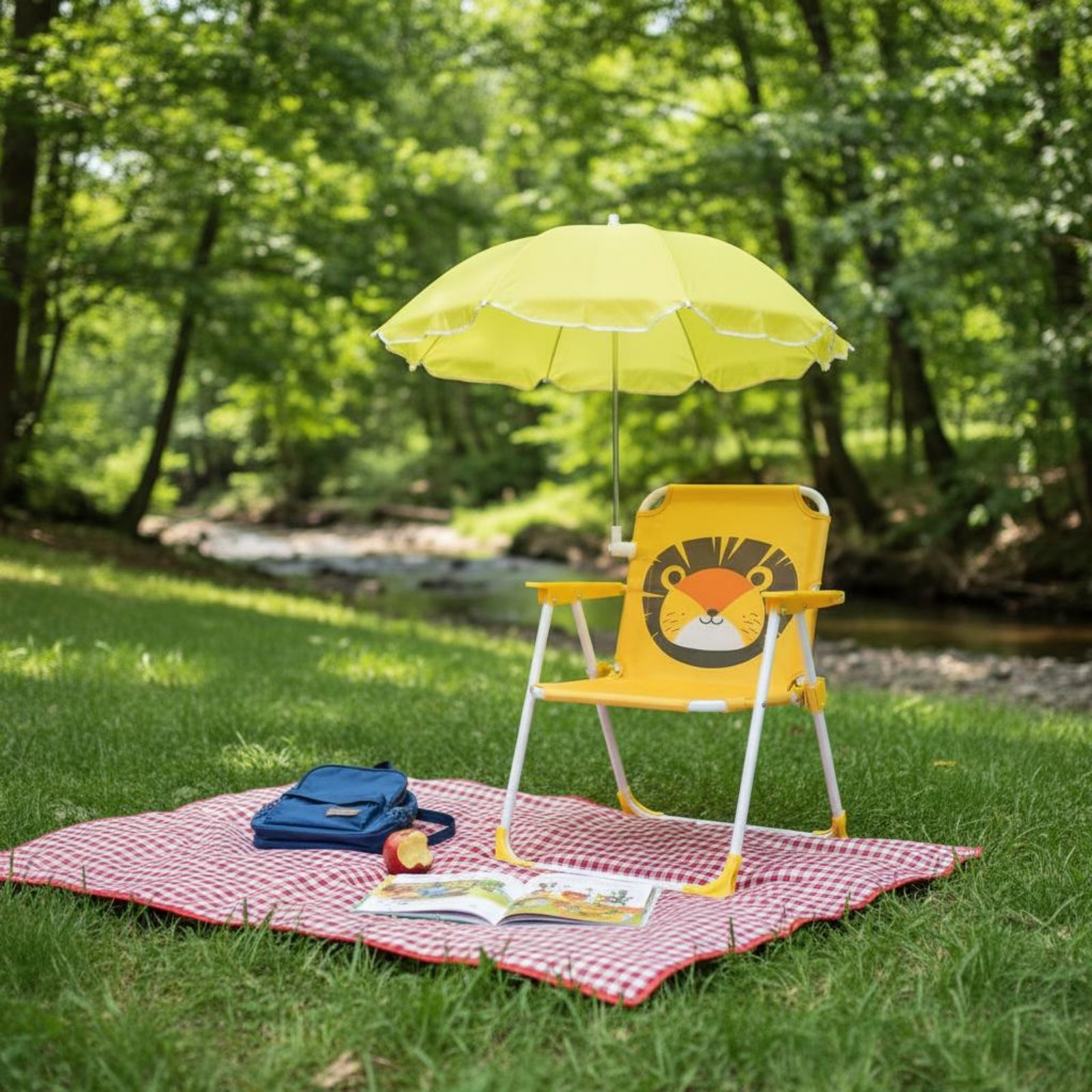 Children's Portable Chair with - đánh giá và giá Kids Outdoor Umbrella Chair
