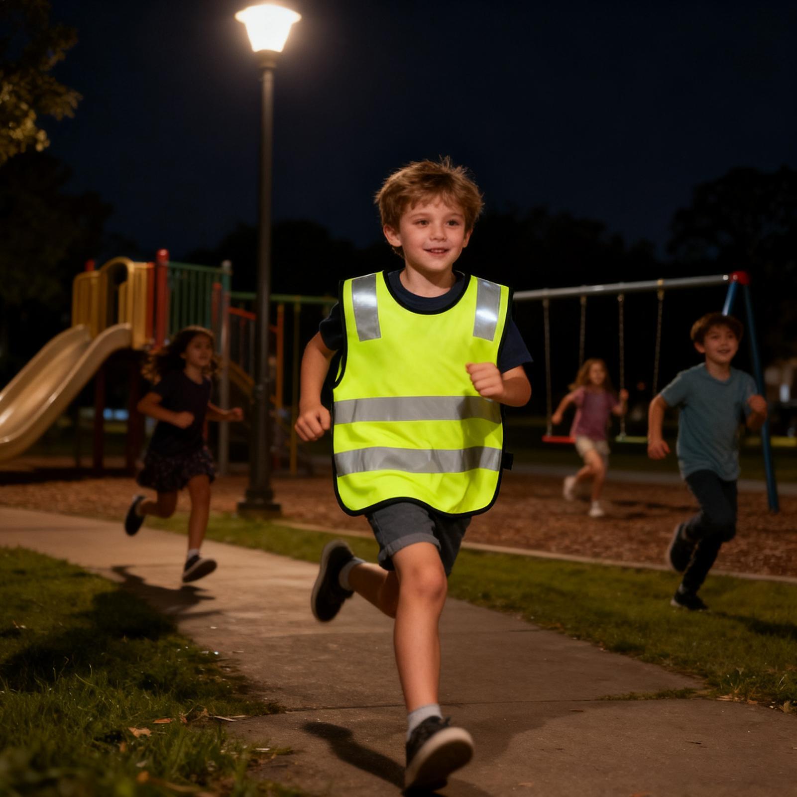Kids Reflective Vest 10 Pieces - đánh giá và giá Kids Outdoor Vest