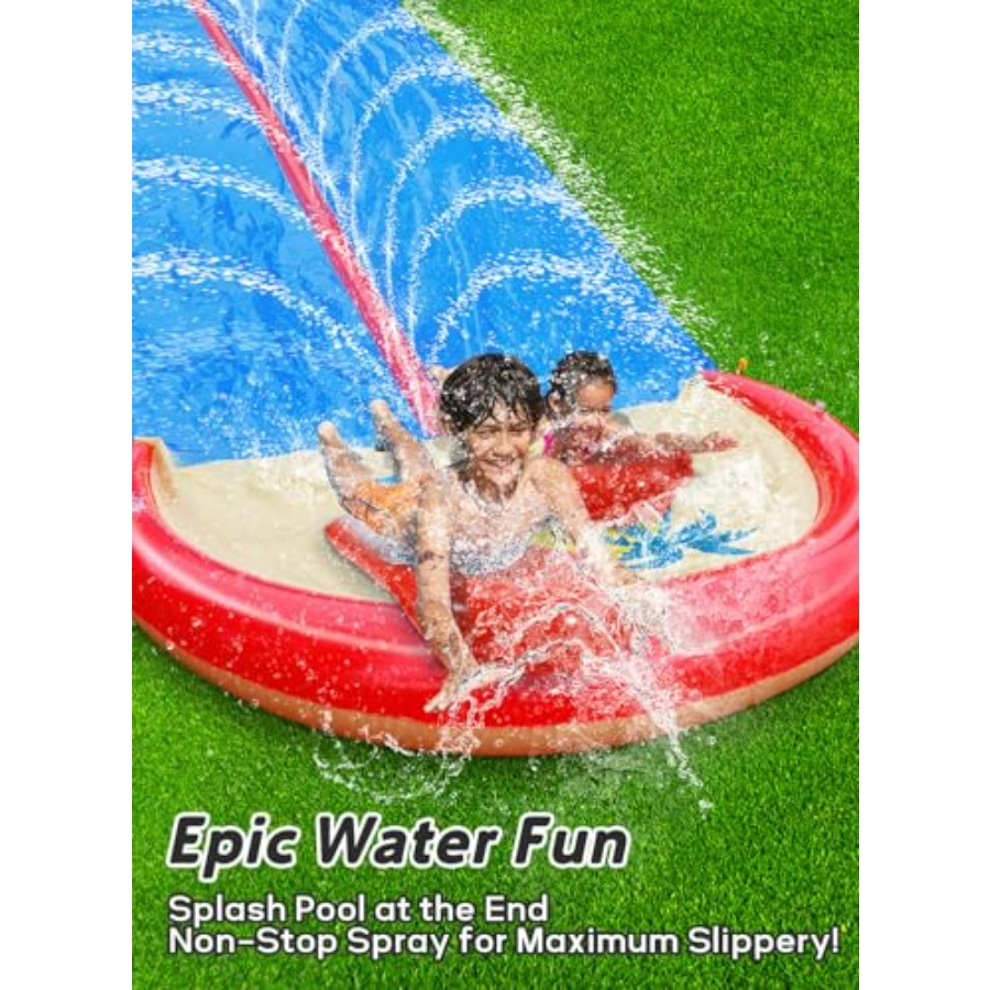 Outdoor backyard water slide f - đánh giá và giá Kids Outdoor Water Sprinkler