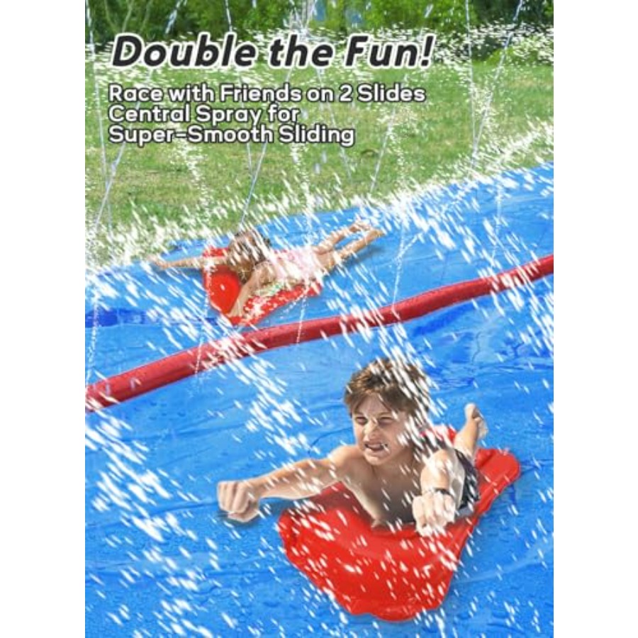 Outdoor backyard water slide f - đánh giá và giá Kids Outdoor Water Sprinkler